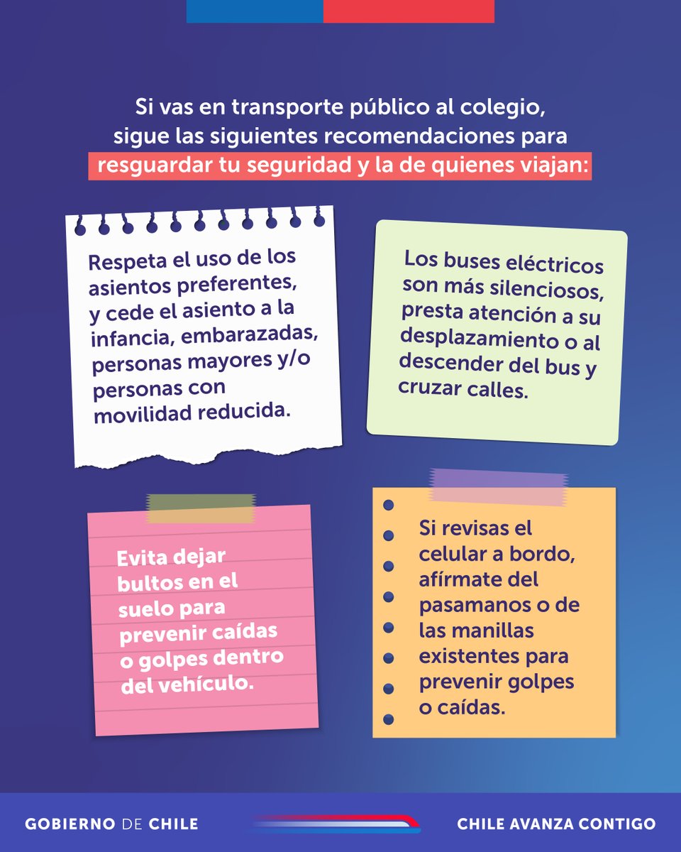 Conaset - Seguridad Vial de Chile tweet media