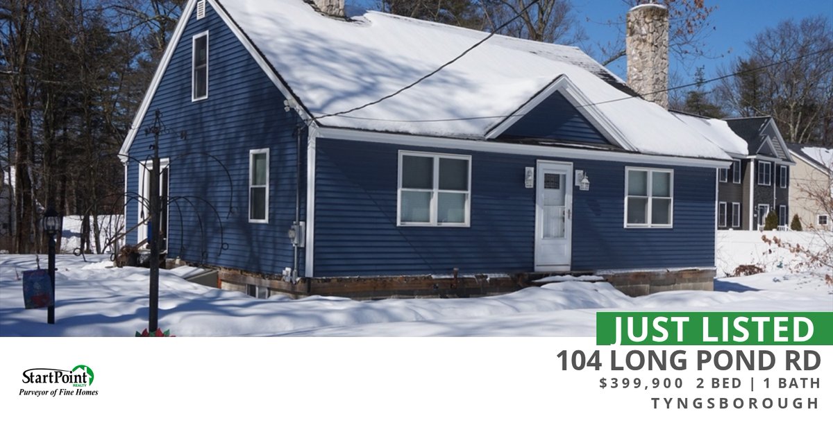 📍 Just Listed 📍 Take a look at this fantastic new property that just hit the market located at 104 Long Pond Rd in Tyngsborough. Reach out here or at (508) 341-0989 for more information homeforsale.at/104_LONG_POND_…