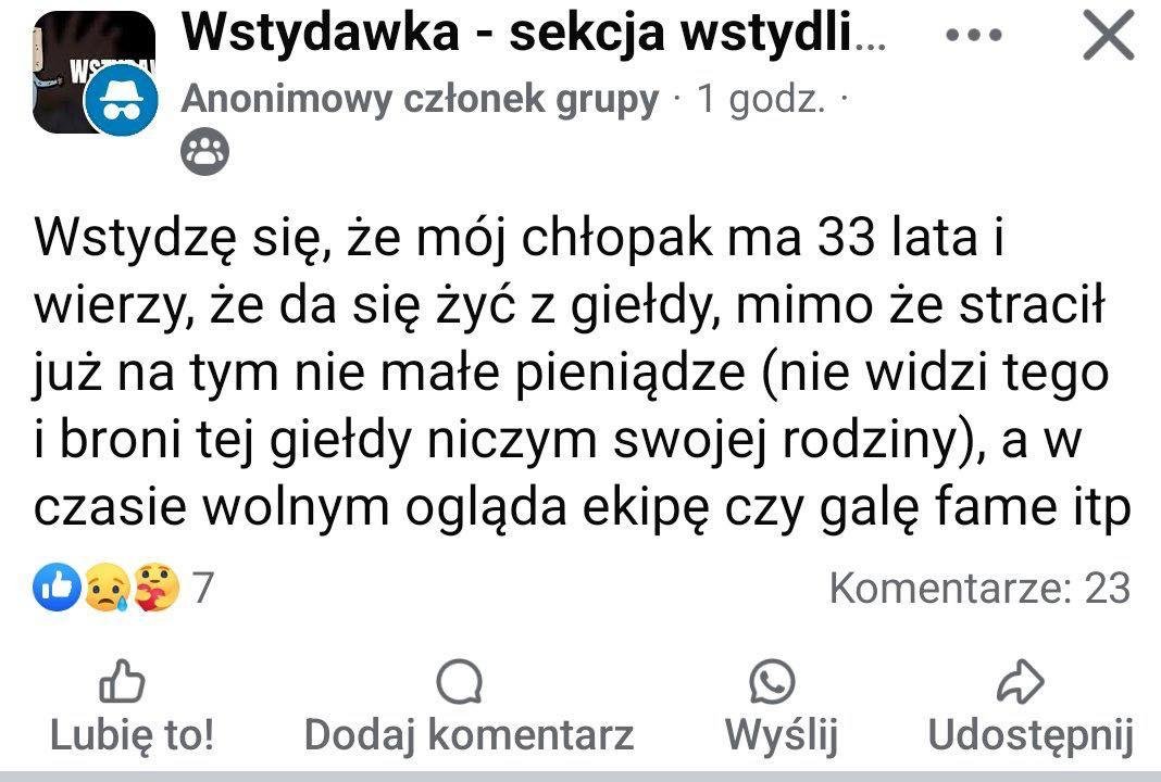 SzymonMachalic1's tweet photo. Bo czymże jest giełda jak nie jedną, wielką rodziną? https://t.co/Cm5ZWakQQB