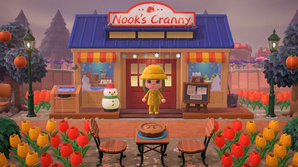 I swear it's raining every time I start my game 🌧️

#AnimalCrossing #ACNH #AnimalCrossingNewHorizons