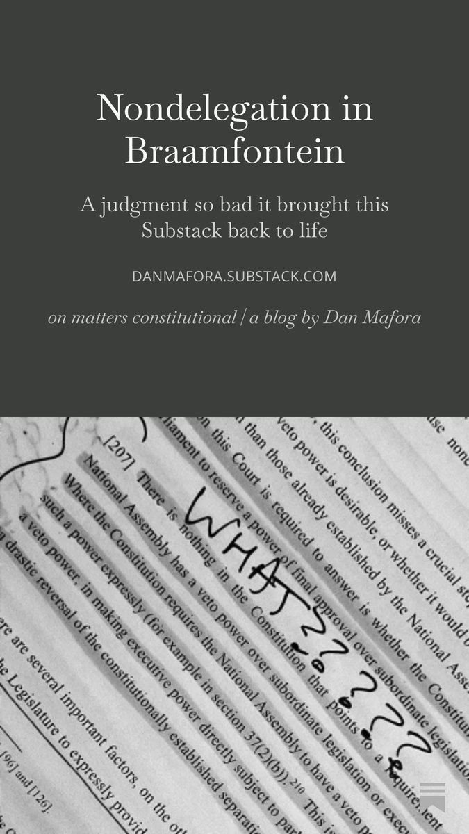 I promised you morning but it took me way longer. Here is my Long Read on the worst judgment of the year, I’m calling it now. Link in next tweet.