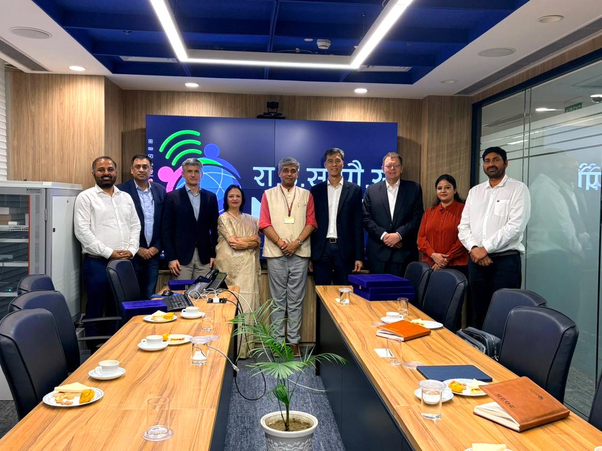 Officials from <a href="/Infineon/">Infineon</a> visited #NIELIT, marking nearly a year of collaboration to strengthen India’s #semiconductor talent ecosystem.
The partnership focuses on industry-aligned training, curriculum enhancement &amp; capacity building to support India’s growing semiconductor sector
