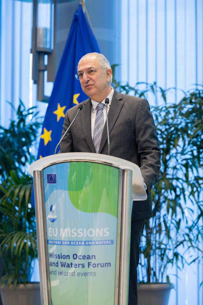 CostasKadis's tweet image. Now is the time to scale up, partner up, and turn ambition into irreversible progress.
At the 4th annual Forum of the Mission “Restore our Ocean and Waters” during #EuropeanOceanDays, 🇪🇺 shows what collective action truly looks like.
€400M+ invested. 1,000+ Charter signatories.