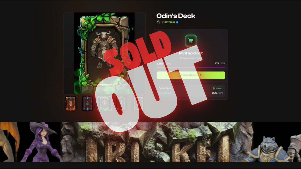 Triskel ᕽ MultiversX ᕽ TheInevitables tweet media