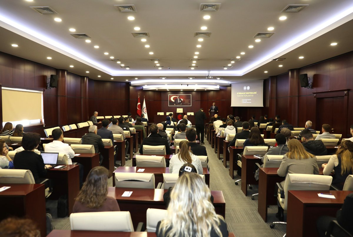 🔴E-İHRACAT DESTEKLERİ GTO’DA ANLATILDI

💬Yıldırım: E-ihracat projesi ile üyelerimizin dijital ihracat kapasitesini güçlendireceğiz

▪️Gaziantep Ticaret Odası (GTO), üyelerinin dijital ihracat kapasitesini artırmak ve küresel pazarlara açılım süreçlerini desteklemek amacıyla