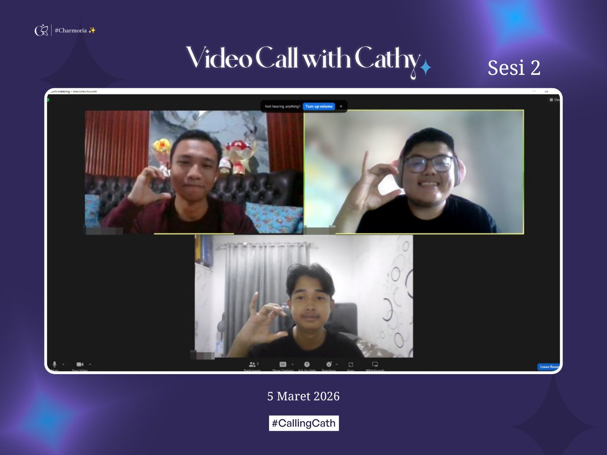 Cathleenexus's tweet photo. Berakhir sudah video call di bulan Maret 🙌🏻
Terima kasih untuk teman-teman yang sudah ikut meramaikan video call bareng @N_CathyJKT48 hari ini✨
Sampai jumpa lagi di video call bulan depan ya, gaisss!
#CallingCath https://t.co/n4ukIJ08Es