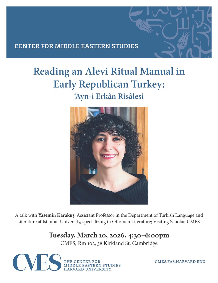 Harvard CMES tweet media