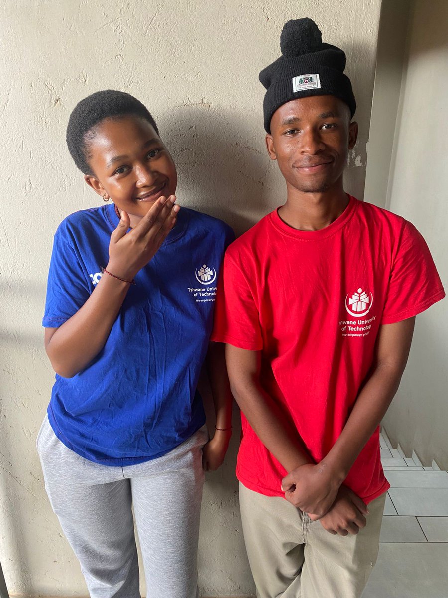 Nompilo_6212's tweet photo. Alongside me is Sphelo Mjuleka (21), a first-year Legal Support student at South Campus. He says he relies on SABC News to stay updated on current affairs when he’s not studying❤️❤️.
#TUTJOURN2026 
#XChallenge https://t.co/Q8SpsUIjPW