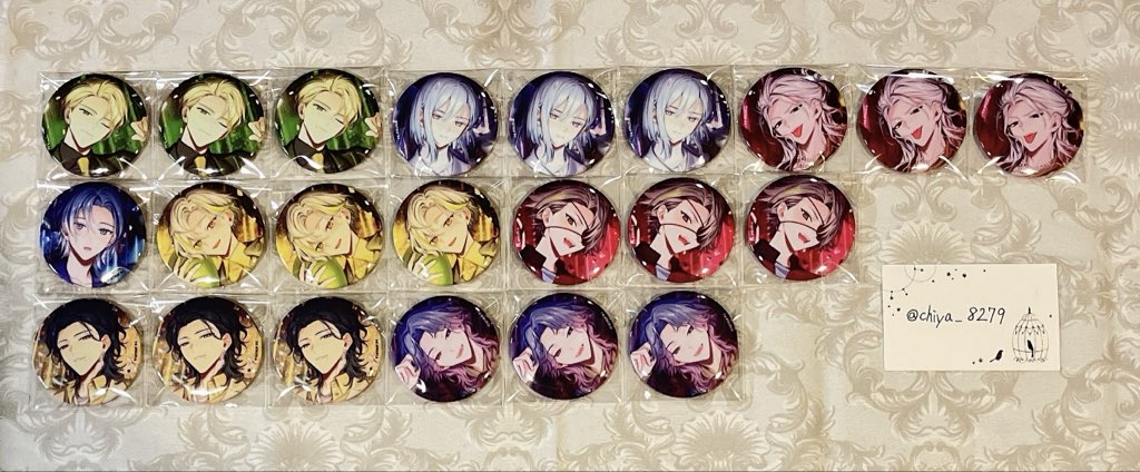 交換・譲渡】 エイトリ 18TRIP缶バッジ キャラバッジコレクション 朝昼