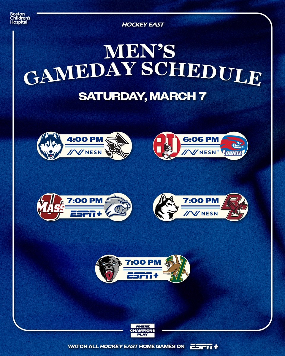 hockey_east's tweet image. The final night.