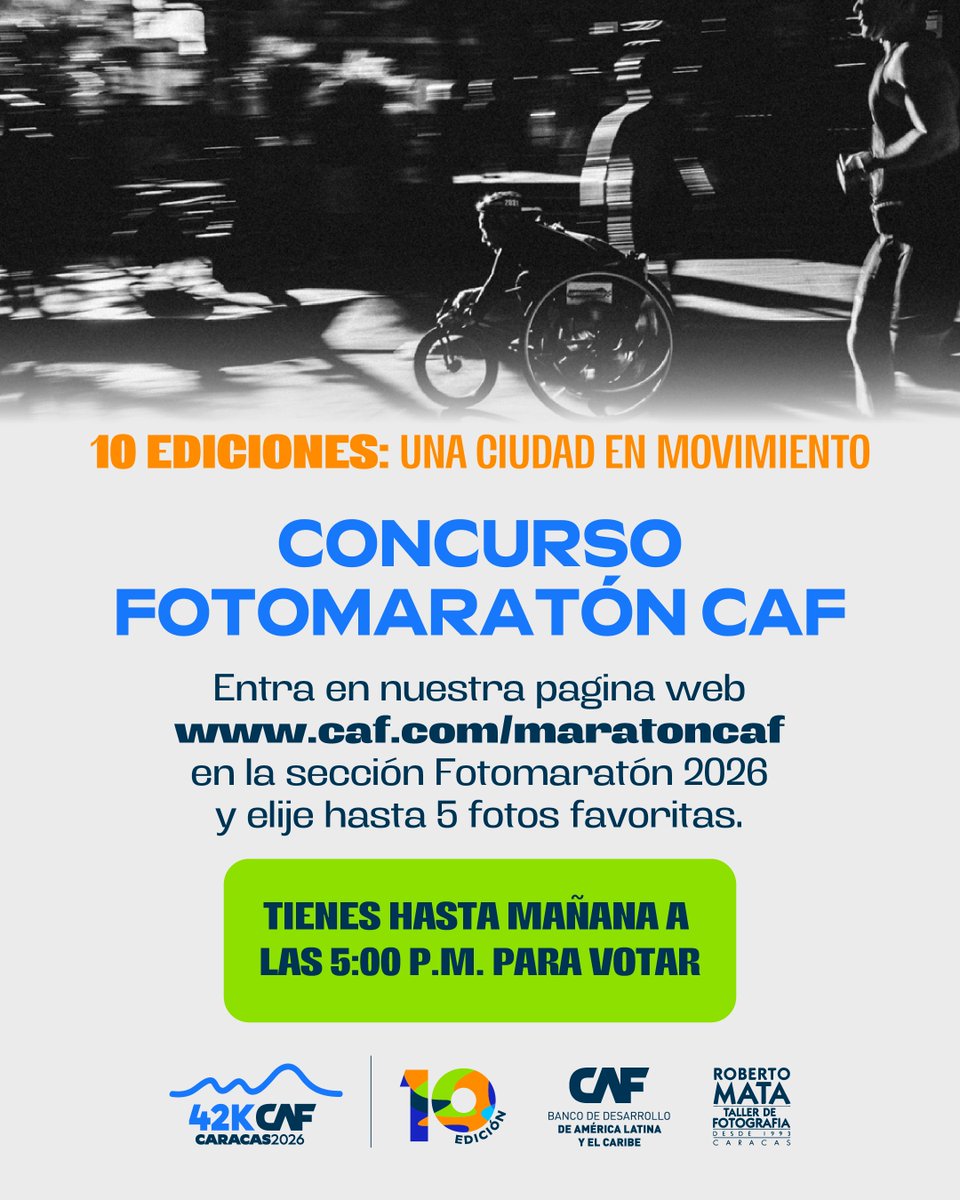 Maratón CAF-Caracas tweet media