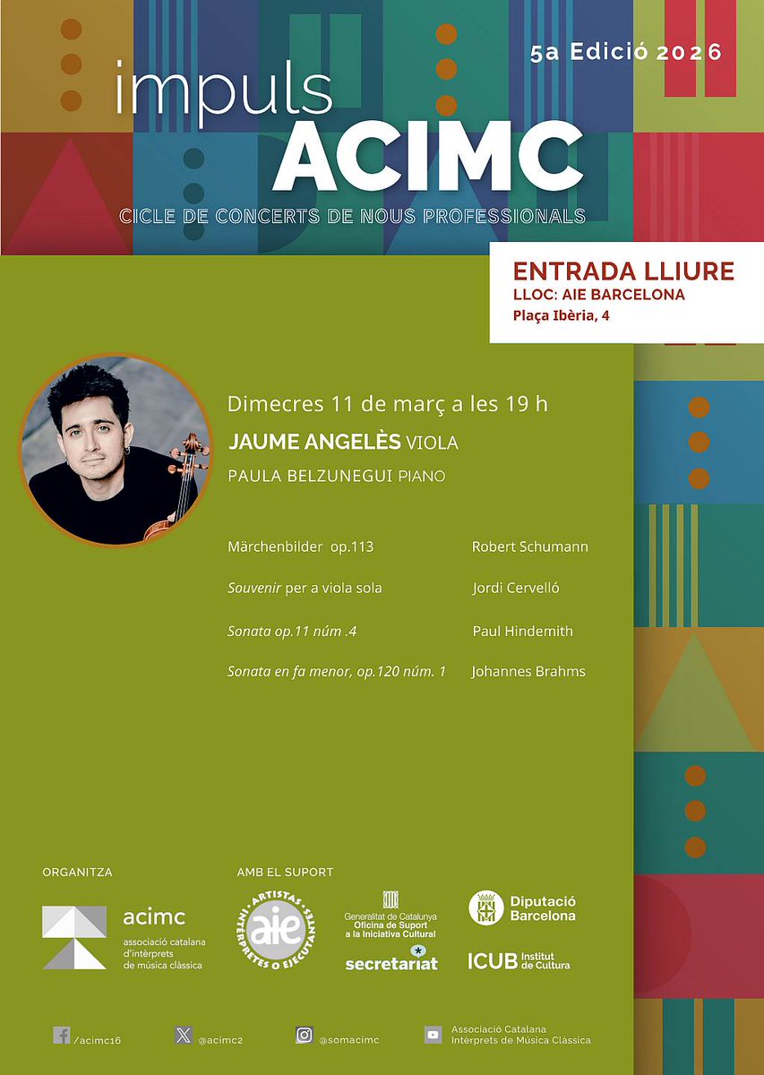 Associació Catalana d'Intèrprets de MúsicaClàssica tweet media