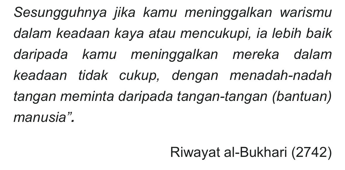 eedialistic's tweet photo. @RahlmlJmldn Objektif utama KWSP adalah simpanan pada hari tua selepas bersara. Kita patut pegang objektif ni.

Pada yg kata belum tentu hidup sampai bersara, itu lah juga duit peninggalan untuk waris yg boleh kita wasiatkan. Supaya komitmen kita yg ada dapat dilunaskan dan cukup belanja. https://t.co/kqV557SeSA