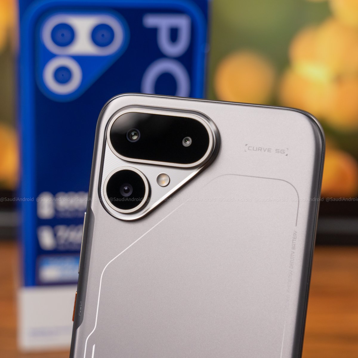 SaudiAndroid's tweet image. هاتف تكنو POVA Curve 2 5G توفر اليوم في السعودية📱

شاشة 6.78 أموليد 144Hz
معالج Dimensity 7100
رام 12 ذاكرة 256
كاميرا 50MP
سيلفي 13MP
اندرويد 16
بطارية 8000mAh شاحن 45W 
بصمة - ستريو - مقاوم للماء و الصدمات
ذكاء اصطناعي يسهّل حياتك اليومية

السعر 1499 ريال

#TECNO #POVACurve2