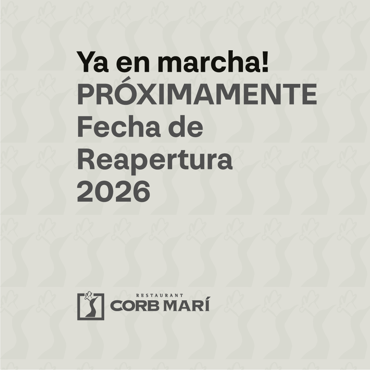 Restaurant Corb Marí tweet media