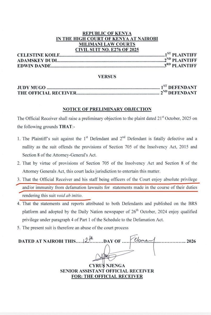 kioko nguti kimani kamau tweet media