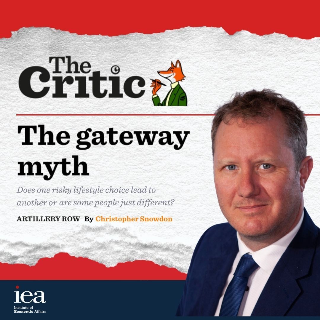 📊 "Some people, especially younger men, are impulsive, sensation-seeking and don't worry too much about tomorrow."

<a href="/cjsnowdon/">Christopher Snowdon</a> on why policymakers keep dressing up basic psychology as a public health crisis.