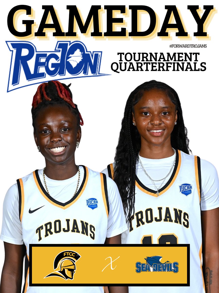 ftccathletics's tweet photo. QUARTERFINALS🏀

Region 10 DII Tournament 

🆚Cape Fear
📍Hickory, NC
🏟️CVCC
🕛2PM
🎥 https://t.co/2Rj9jwvJAM https://t.co/M6FUY1M6WG