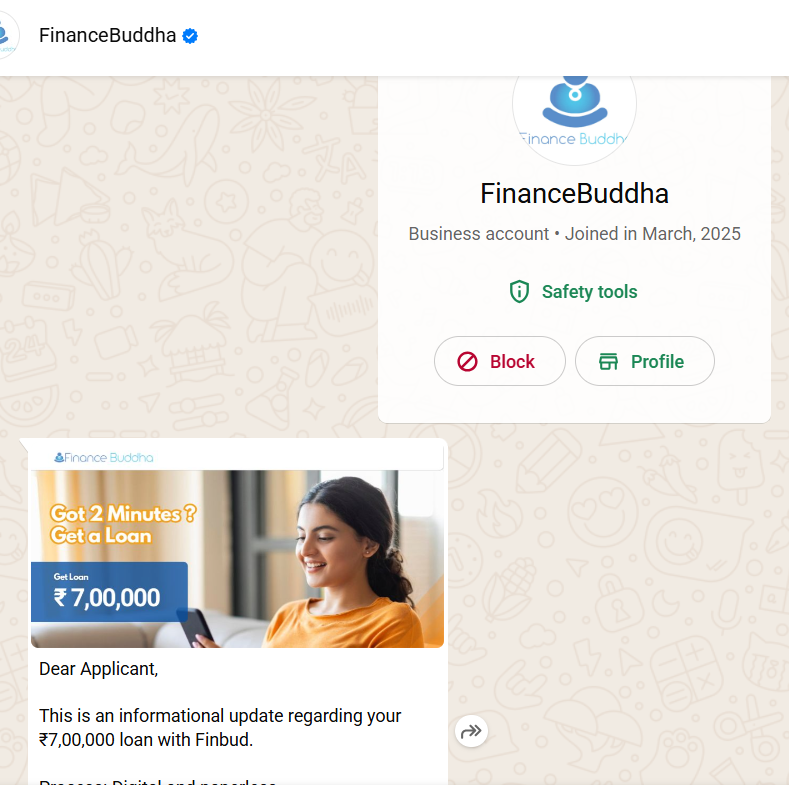 vgsachin's tweet photo. @FinanceBuddha you are bugging with your nonsense msgs, stop it. How you guys steal numbers? Are you thief? https://t.co/Qvm0UVIZg9