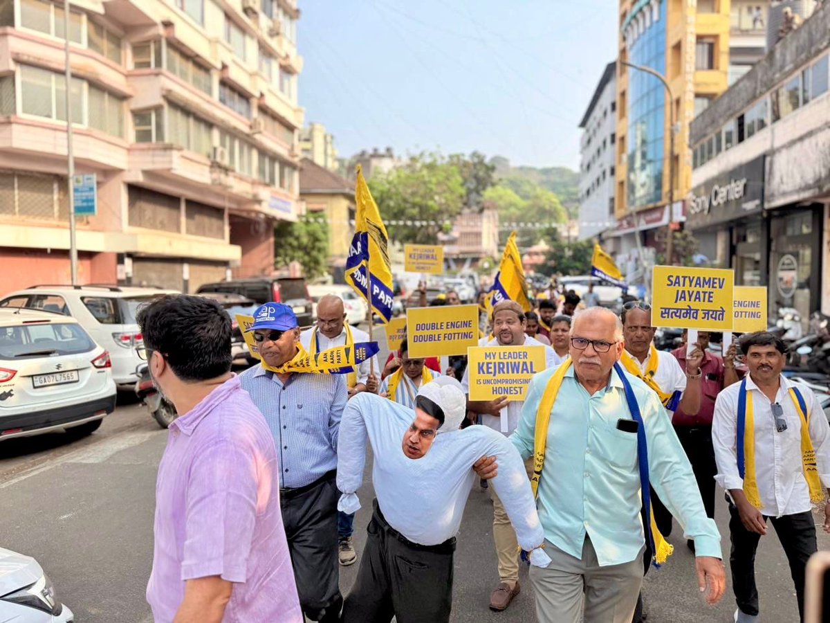 Aam Aadmi Party Goa tweet media