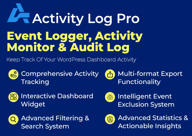 Activity Log Pro tweet media