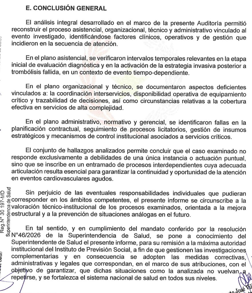 hectordalegre's tweet photo. #Braulio. La Superintendencia de Salud determinó de manera fehaciente en su informe sobre la muerte de Braulio Vázquez, trabajador colega de @Unicanal, en el #IPS que se han dado demoras relevantes para su atención eficiente, "identificándose factores clínicos, operativos y de gestión que incidieron en la secuencia de la atención". Tanto en lo técnico se documentaron aspectos DEFICIENTES VINCULADOS A LA DISPONIBILIDAD OPERATIVA DE EQUIPAMIENTO VINCULADA A LA COORDINACIÓN DE LOS SERVICIOS, DISPONIBILIDAD DE EQUIPAMIENTO CRITICO Y TRAZABILIDAD DE DECISIONES.
En resumen no habia medicamentos, no habia maquinas, no hubo coordinación. No hubo humanidad. Que se vayan todos a la puta.  NO LES IMPORTÓ!!! CARAJOO