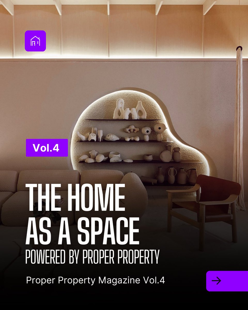 properprocy's tweet photo. Discover The Home as a Space, an editorial exploration of how design, architecture, and thoughtful living environments shape wellbeing, behaviour, and everyday life.

📖 Grab your copy here: https://t.co/2BtUvcMirM

#ProperProperty #TheHomeAsASpace #DesignAndLiving https://t.co/9wNMHbYIR7