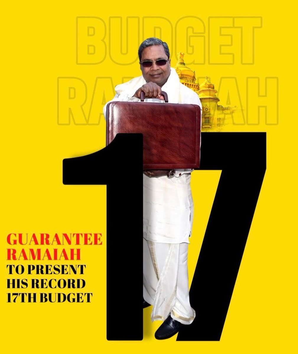 ArshadRizwan's tweet photo. With the People’s Budget around the corner, the people of Karnataka continue to look forward to a welfare-centric vision that strengthens livelihoods, empowers women, supports youth, and protects the most vulnerable.

Under the leadership of Shri Siddaramaiah, the Guarantee Sarkara continues to prove that governance can be compassionate, inclusive, and people-first.

#PeoplesBudget #GuaranteeSarkara