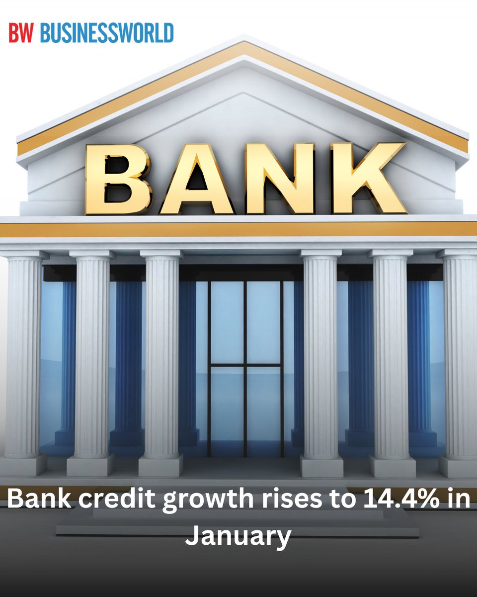 BWBusinessworld's tweet image. Bank Credit Growth Picks Up To 14.4% In January

Read more: businessworld.in/article/bank-c…

@anuragbatrayo |  @NFWarsia | Tanvie Ahuja

#BankCredit #Growth #BankingSector