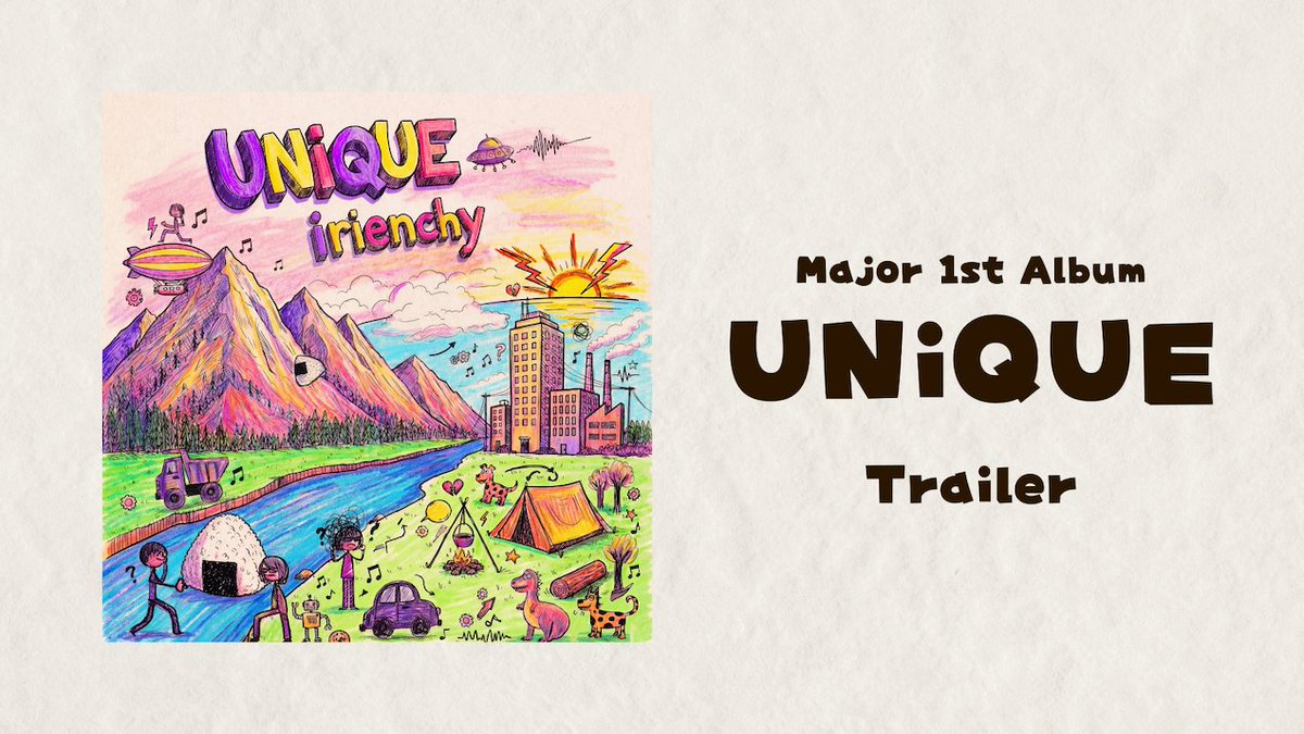 irienchy's tweet photo. ────────
        irienchy
  Major 1st Album
    「UNiQUE」
 　 Trailer公開
────────

ツアーの予習復習や
ご家族、お友達への共有用にも！

ここでしか見られないレコーディングの裏側も！？👀
コメントお待ちしております📝

🎥Trailer
https://t.co/Rnm2Wpdkhv

🔗 ST/DL
https://t.co/TL4hOeE9kE