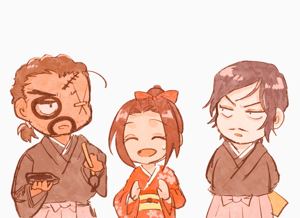 最近、絵をあげれてないから… #3月になったから3人並んだ画像を貼ろうぜ