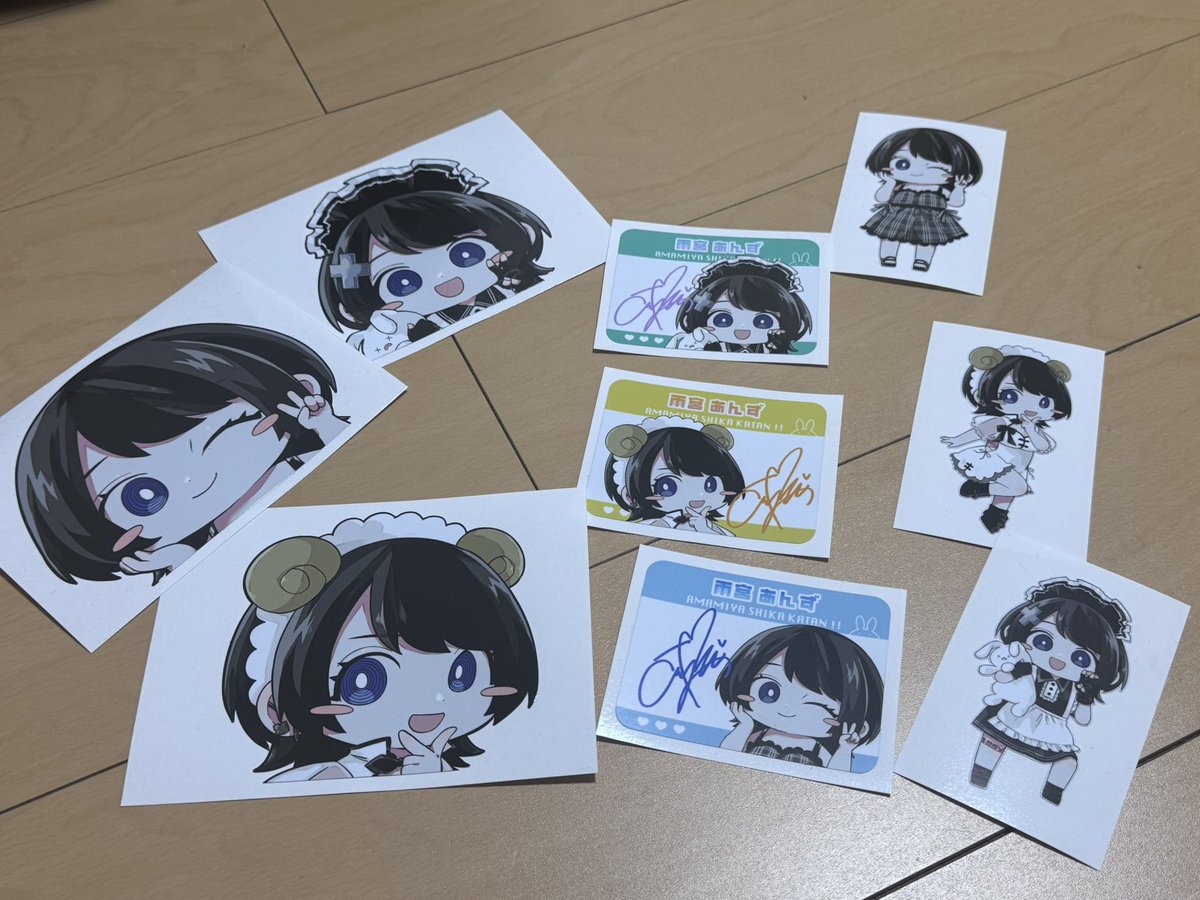 雨宮あんずオリジナルグッズを制作していただきました🐰✨ あんず