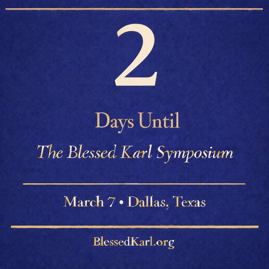 Blessed Karl Symposium (@KarlSymposium) / Posts / X