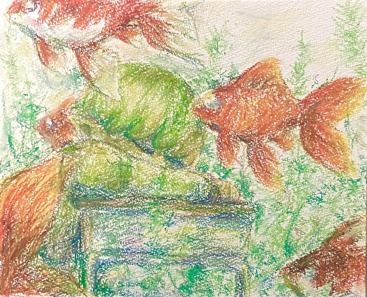 PPSYDREE's tweet photo. 金魚の夢 https://t.co/vcUigsc3k4