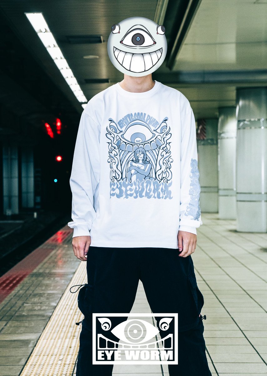 EYEWORM_K's tweet photo. Vol.3 ”Erotic Cool Punk” 9.8oz L/S TEE
XLサイズ
(身丈:76cm 身幅:61cm 肩幅:57cm 袖丈:63cm)
photo by @1976ub
Shop https://t.co/uf7c0qOSWG
#EYEWORM #ストリートファッション https://t.co/0Gd2X4bUvL
