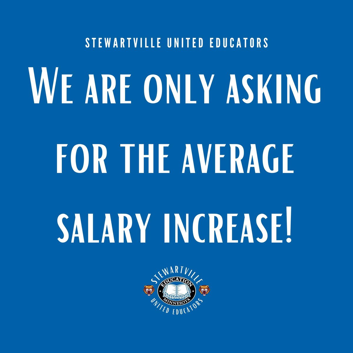 Pay them or lose them. #LivableWage #FairPay #TeacherPay #CostOfLiving #ValueTeachers #WageJustice #MNLabor #UnionStrong #InvestInEducation #SupportStaff #LivingWageMN #PayThemMore #FairContractNow #EducationFunding #StewartvilleMN #StDewalt
