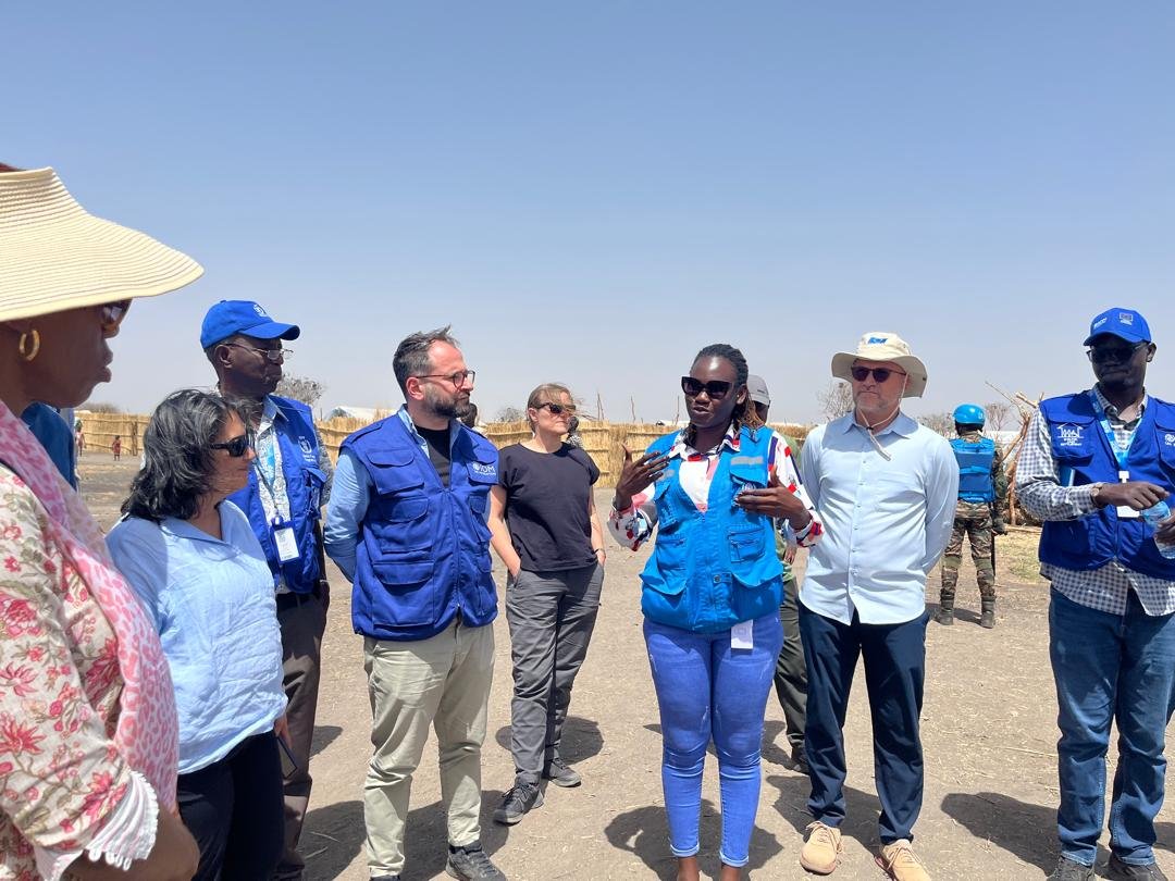 NorwayinSSudan's tweet photo. Last week, the Embassy visited #Renk and #Bentiu on the occasion of the visit to South Sudan by IOM Deputy Director General for Operations, @UgochiDaniels.
They saw firsthand how communities are rebuilding with strength and resilience, forging ahead after prolonged displacement. https://t.co/AvqzjK31yY