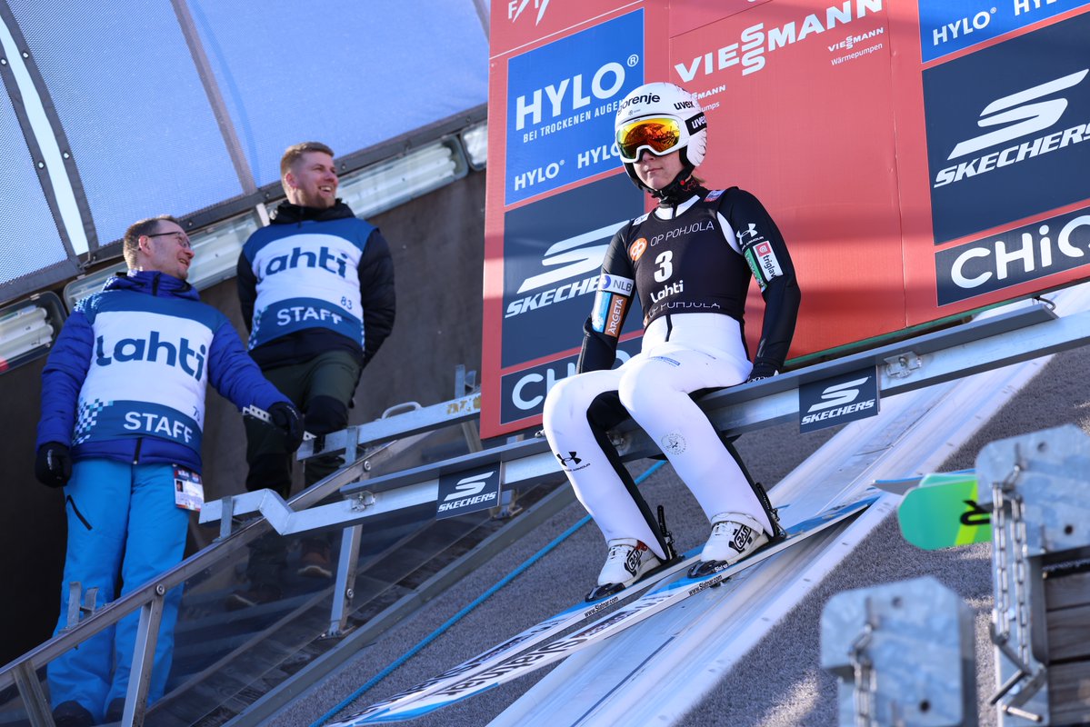 FISskijumping's tweet image. Welcome back to the World Cup, Ema Klinec 🇸🇮👋🏻 So great to see you back! 🚀

📸 FIS/Action Press/Julia Piatkowska

#fisskijumping #worldcuplahti