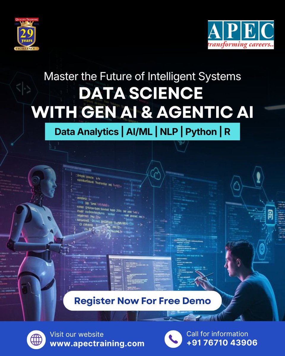 🚀Master the Future with Data Science Learn Gen AI & Agentic AI with ...