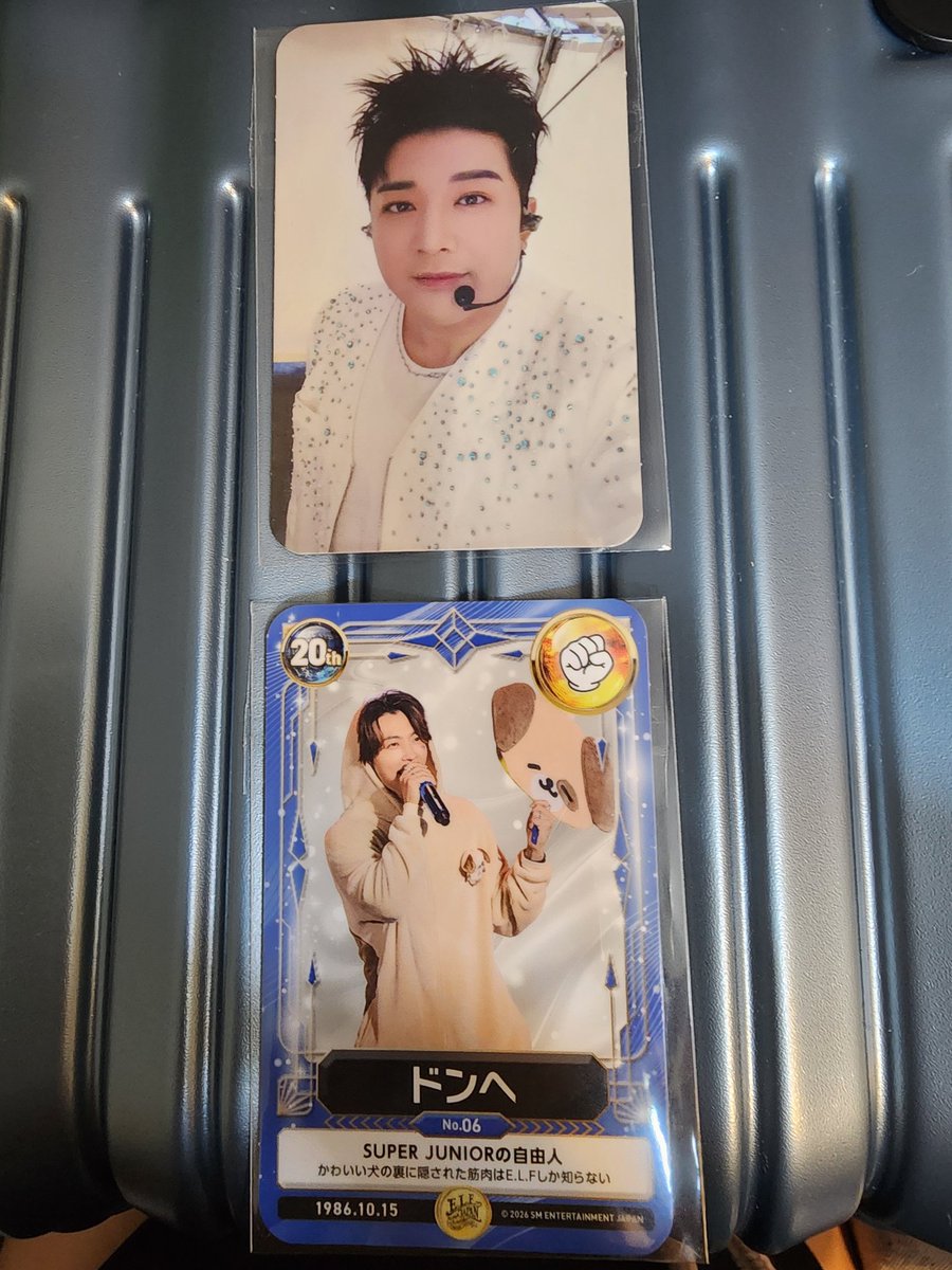 交換希望】 ➀ SUPERJUNIOR E.L.F-JAPAN スペシャルキット特典トレカ