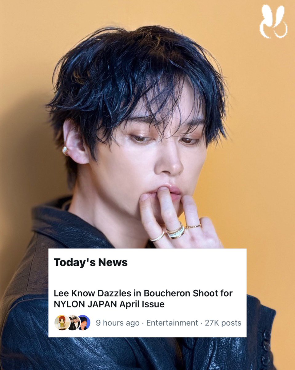 LKglobal_'s tweet photo. 𝕏 trending topics | #LeeKnow’s boucheron shoot is currently a trending topic following his IG update and release of official film!

#LEEKNOWxNylonJapan
#LEEKNOWxBOUCHERON https://t.co/8rzWVJiv06