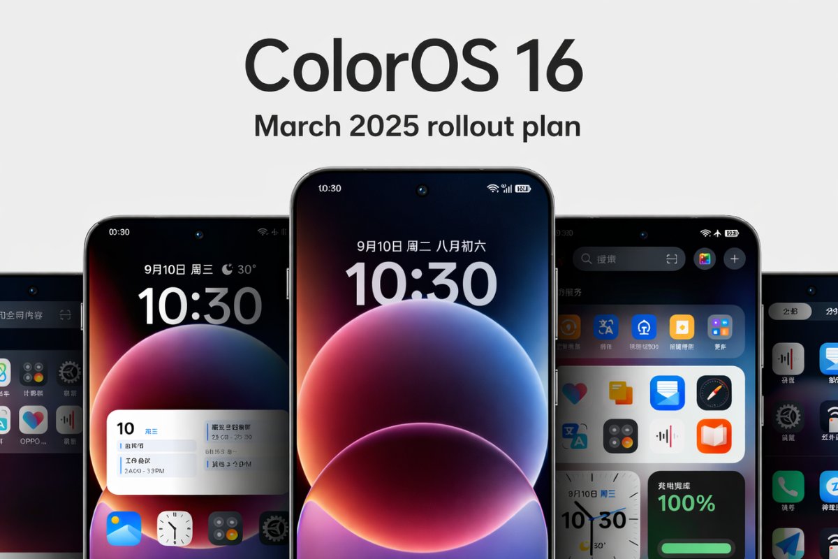 🚨 ColorOS 16 (Android 16) Rollout Starts OPPO has shared the March 2026 ...