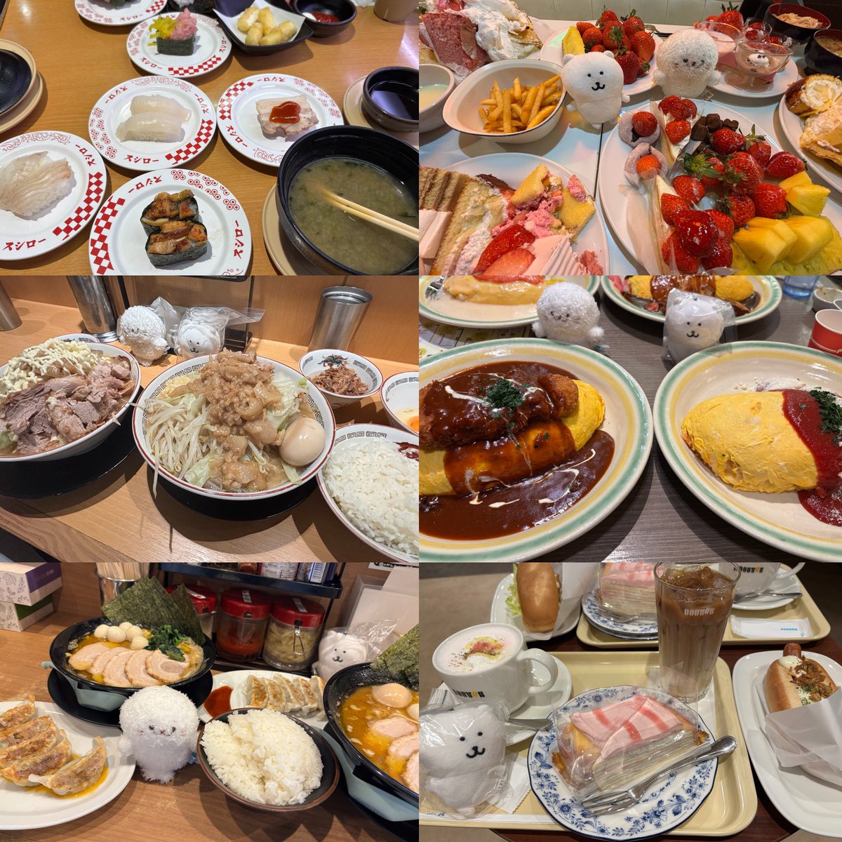 2uvqu's tweet photo. めし&amp;ぬい活(ﾉ˶˙ ω˙˶)ﾉたのしかったまた遊ぼうね https://t.co/1ULubNYgec