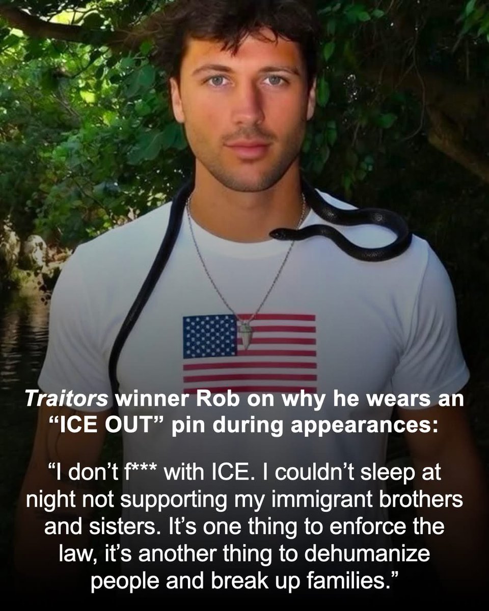 Rob has spoken! #TheTraitorsUS