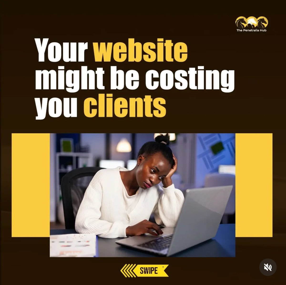 penetraliahub's tweet photo. Your website is either converting visitors or quietly pushing them away.
Slow load time, outdated design, no clear offer thatβs lost money.
If your site isnβt working for you 24/7, itβs working against you.
#nigeriabussiness #startup #techinbusiness #websitedesigning #sme https://t.co/QzAV4dq6oU