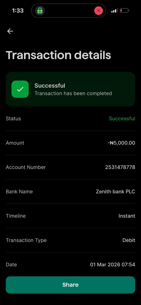 florence_proo's tweet photo. @investbamboo I made a transfer of 5k to test if my account is good till now you’re yet to credited my other account and you guys said successful and I message you like 3 days now till now no response from you and your useless support is your app a scam ? https://t.co/bST5yTcfO1