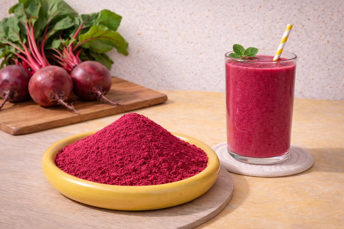 nutrajun's tweet image. Freeze-Dried Beetroot Powder – A nitrate-rich superfood ingredient widely used in sports nutrition &amp;amp; functional food products.

Explore its key benefits and growing industry uses in our latest blog.

Read more 👇
nutrajun.com/blog/freeze-dr…

#BeetrootPowder #FreezeDried
