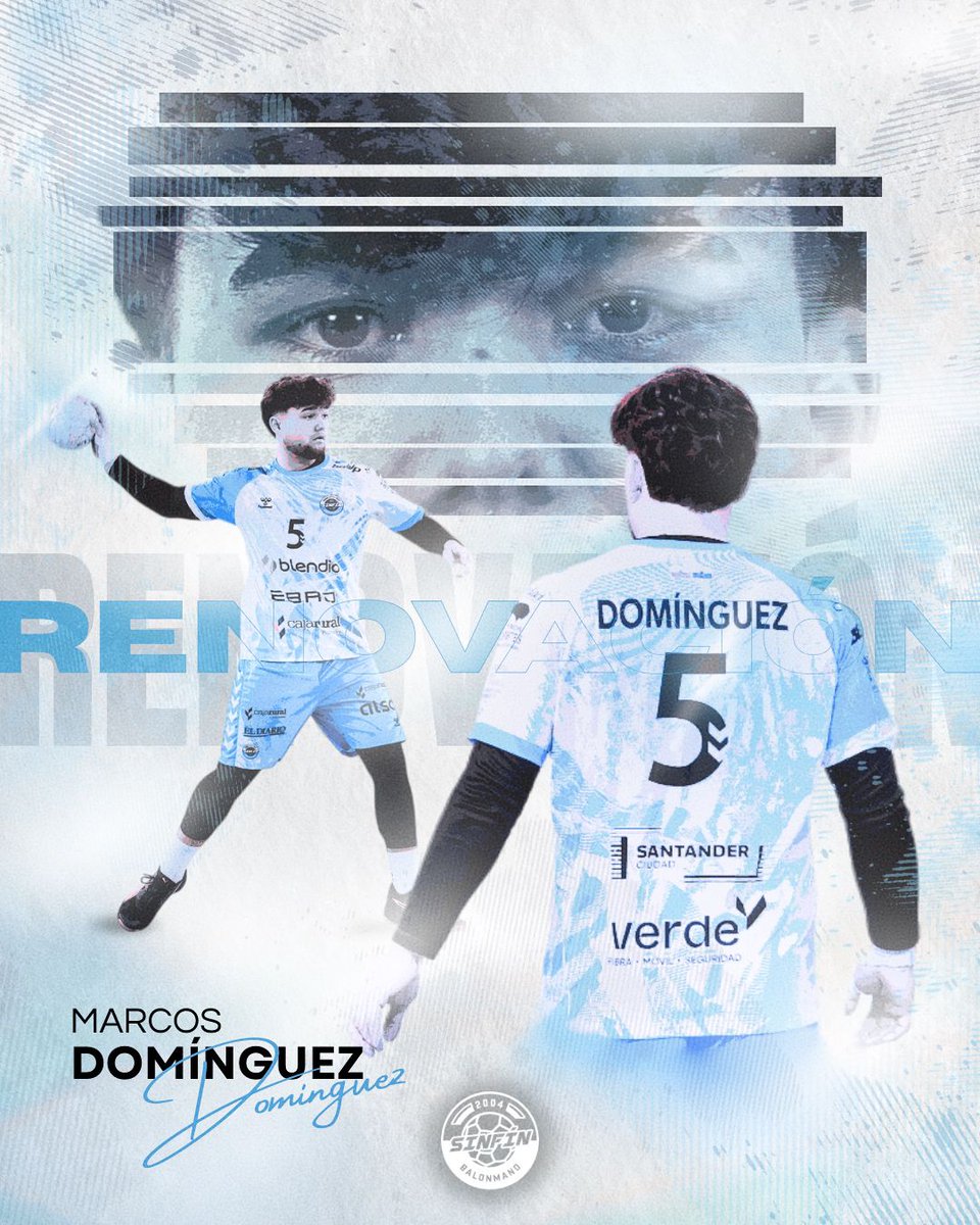 bmSinfin's tweet photo. 𝗖𝗢𝗠𝗨𝗡𝗜𝗖𝗔𝗗𝗢 | Marcos Domínguez, primera renovación del Blendio Sinfín Santander

🎙"Somos un grupo increíble y encima es el club que he visto desde pequeño, que me ha formado"

📰https://t.co/VoEdNfRjZ4

⚫🔵 #AúpaSinfín #SinfínEsUnSentimiento #LaAlbericiaNuncaSeRinde https://t.co/4iRPnjGrlV