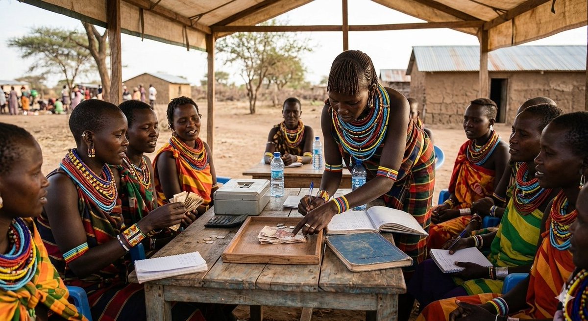 Blec_kenya's tweet photo. With @SouthNorthNexus support, @Blec_kenya  is scaling financial inclusion in Turkana County:
🟢 $300,000 USD Group Capital 💰 
🟢 $70,000 USD Dividends paid 📈 
🟢 150 Women Groups (50 new!) 🤝 
🟢 $15,000 USD BLEC Revolving Fund 🚀
From savings to market-ready honey &amp; beadwork. https://t.co/uEfXwziURB