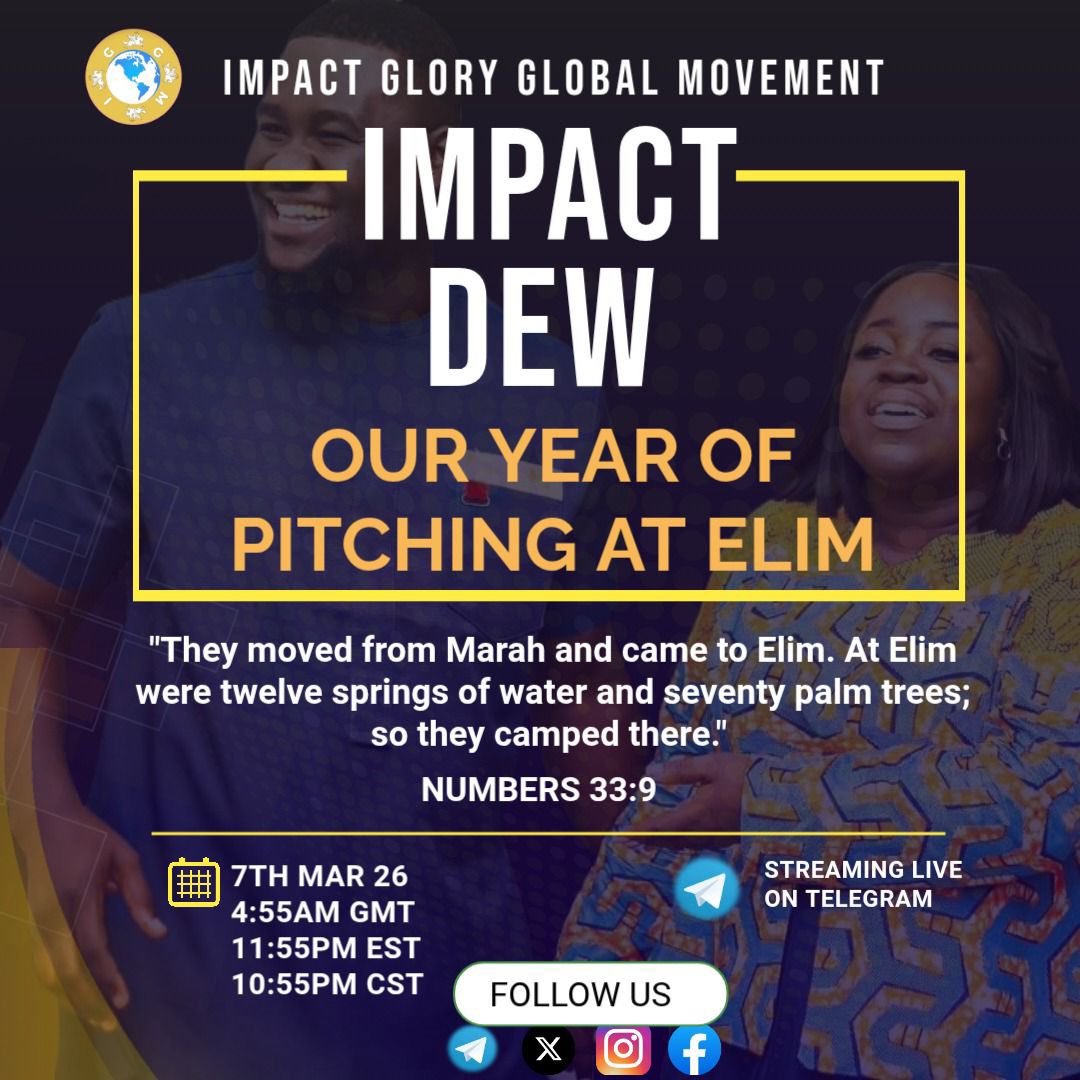 Impact_GGM's tweet photo. “And they came to Elim, where there were twelve wells of water and seventy palm trees; so they camped there.” — Numbers 33:9

Hail! See the mystery in this. They did not build Elim; they arrived at it. The wells were already flowing. The palms were already standing. https://t.co/PieehEHRmc